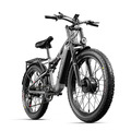 Elektrofahrrad E Mountainbike Dual Motor 2000W 26 Zoll Fat Bike Pedelec 48V