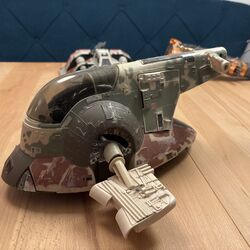 STAR WARS SHADOWS OF THE EMPIRE Boba Fett’s SLAVE 1Raumschiff Kenner 1996 Hasbro