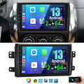 Autoradio Für SUZUKI SX4 Fiat Sedici 64G Android 13 Apple Carplay GPS NAVI RDS