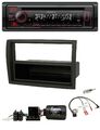 Kenwood Lenkrad CD USB Bluetooth DAB Autoradio für Fiat Ducato 2012-15 schwarz