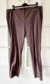 Robell Hose Damen Hose Stretchhose Slim Fit Viskosemischung Taschen Taupe Gr. 48