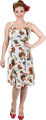 Dancing Days DREAMER Tropical TIKI ALOHA Träger Dress SWING KLEID Rockabilly