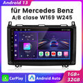 9" Für Mercedes Benz W447 W639 W169 W245 Vito 3 Viano Android13 Autoradio GPS FM