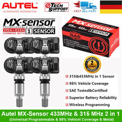 4X Autel MX Sensor 433 MHz Reifendrucksensor OBD2 Diagnose RDKS TPMS Programmier