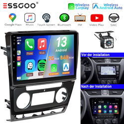 2+64G Android 13 Autoradio GPS Nav Carplay Für Skoda Octavia 1Z3 1Z5 2008-13 KAM