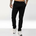 Enzo Herren Chino Hose Slim Fit Stretch Baumwolle Jeanshose alle Bundgrößen