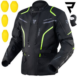 Motorradjacke | REBELHORN HIKER III | Motorrad Jacke mit Protektoren Textil 