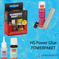 HG POWER GLUE Schweißnaht aus der Flasche + Epoxy + Cleaner + Primer MEGAPACK