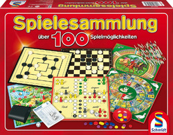 Schmidt Spiele 49147 Spielesammlung, Mit Über 100 Spielmöglichkeiten 2 Spieler,