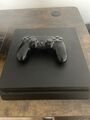 Sony PlayStation 4 Slim 500GB Spielkonsole - Schwarz Mit Spiel Geschenkt