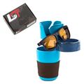 5in1 Multi-Funktion Auto Getränkehalter Organizer Hellblau für BMW 2 3er