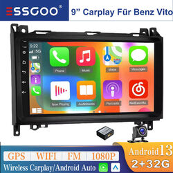 32G Autoradio Für Mercedes-Benz A/B Klasse/Vito W169 W639 W245 GPS Nav Android13