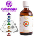 Sahasrara Kronenchakra Massage Öl 100 ml Ayurveda Zirbeldrüse Kronen Chakra Berk