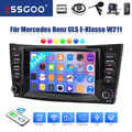 Autoradio Für Mercedes Benz E-Klasse W211 W219 DAB GPS NAV BT CarPlay Android 13