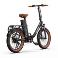 ONESPORT 20*3.0 Zoll Elektrofahrrad City 250W 17Ah E-bike Klappbar bis 60–120km