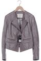 TAIFUN Jacke Damen Anorak Jacket Kurzmantel Gr. EU 38 Leder Grau #k5jw358