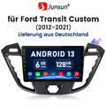 AUTORADIO GPS NAVI ANDROID 13 DAB+ RDS Für Ford Transit Custom 2013-2018 6+128GB