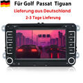 7'' HD Autoradio Für Golf 5 6 Passat Passat EOS Seat Skoda GPS Nav BT CD DVD USB