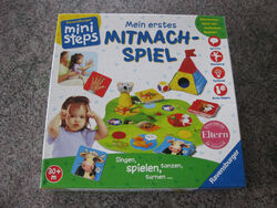 Ravensburger MiniSteps Mein erstes Mitmach-Spiel Singen-spielen-tanzen-turnen