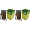 2 x MANN-FILTER Ölfilter für Mercedes G-Klasse W460 230 G /8 W114 250 2.8 W115