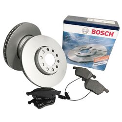 BOSCH BREMSSCHEIBEN 280mm + BELÄGE WK VORNE für OPEL ASTRA H + ZAFIRA B