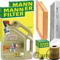 MANN INSPEKTIONSPAKET+CASTROL 5W30 MOTORÖL passend für MINI R50 R52 R53 COOPER S