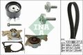 SCHAEFFLER INA WASSERPUMPE + ZAHNRIEMENSATZ 530019732 FÜR RENAULT DACIA 05->