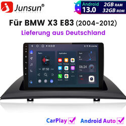 Für BMW X3 E83 2004-2012 Autoradio 9" Android 13 GPS NAVI WIFI BT Carplay 2+32GB