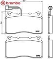 Brembo P23115 Bremsbelagsatz für Scheibenbremse Bremsbelagsatz 