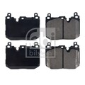 1x ORIGINAL® Febi Bilstein 180956 Bremsbelagsatz, Scheibenbremse Vorne, exkl.