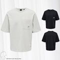 Herren O&S Rundhals Sweat T-Shirt mit Brusttasche Kurzarm Shirt ONSLEE NEU