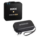 Rode Wireless GO II TX Mikrofon Modul + keepdrum Transport-Etui Case