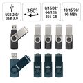 Hama USB-Stick USB 2.0/3.0, 8GB 16GB 32GB 64GB 128GB 256GB Speicherstick drehbar