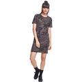 Urban Classics Ladies Camo Tee Dress Kleid camouflage Single-Jersey Damen Long 