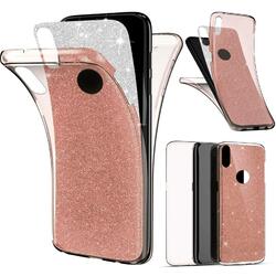 Handy Hülle Glitzer 360 Grad Full TPU Silikon Case Schutz Hülle Tasche Cover✅FÜR SAMSUNG GALAXY ✅FÜR iPHONE ✅GLITZER ✅ 360° SCHUTZ✅