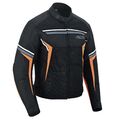 Herren Motorradjacke mit Protektoren Textil Biker jacke Motorrad Roller Jacke..