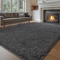 Teppich Hochflor Einfarbig Flauschiger Langflor Shaggy Flokati Wohnzimmerteppich