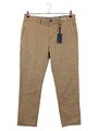 TOMMY HILFIGER Chino Hose Beige W33 L30 Herren Stoffhose