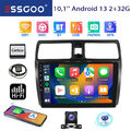 Android 13 Autoradio 2+32G Carplay Für SUZUKI SWIFT III 2005-2010 GPS Navi +KAM