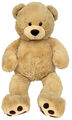 XXL TEDDYBÄR 100cm gross beige Plüsch-Bär Teddy Stoffbär Plüsch-Tier Kuscheltier