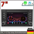 Für Audi A4 8E 8H B6 B7 2000-2009 Android 13 Autoradio GPS Navi WIFI BT 1+32GB