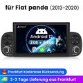 Carplay Für Fiat Panda 2013-2020 7" Android 12 Autoradio GPS Navi WIFI BT 2+64GB