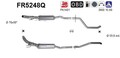 DPF Rußpartikelfilter Dieselpartikelfilter AS FR5248Q Siliziumcarbid für PEUGEOT