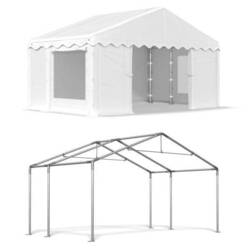 Partyzelt 3x2m-6x12m Pavillon MOSKITONETZ Festzelt Gartenzelt Bierzelt NEU PE