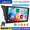 9" 32G Android13 Autoradio Apple CarPlay +KAM GPS Navi für Hyundai i30 2012-2016