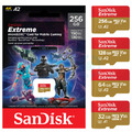 SanDisk Extreme 4K microSD GAMING Speicherkarte 32GB 64GB 128GB 256GB micro SD