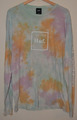 Huf Worldwide Tye Dye Langarmshirt - Herren Größe M