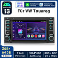 Android 13 7"Autoradio GPS NAVI WIFI Für VW Touareg 7L Transporter T5 Multivan V