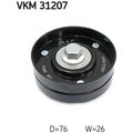 SKF VKM 31207 Umlenkrolle Führungsrolle Keilrippenriemen für VW SKODA SEAT