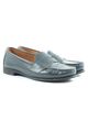 EASTLAND Mokassins Damen Gr. DE 38,5 blau Casual-Look